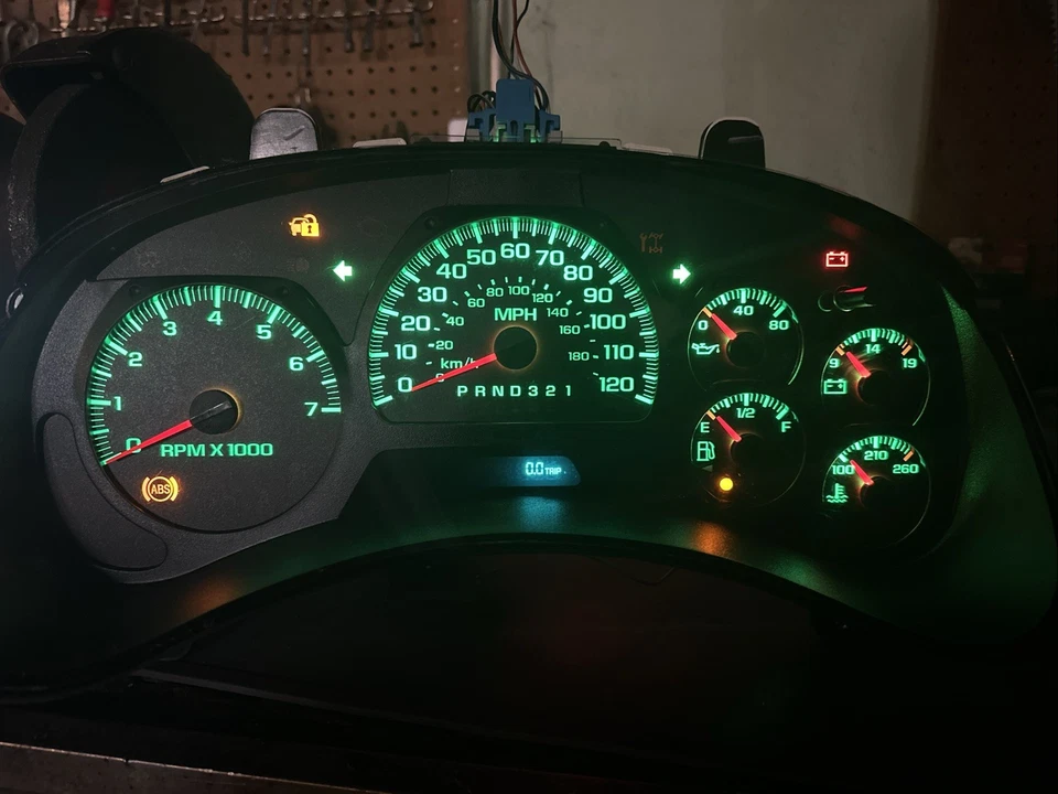 Cuadro de instrumentos GMC Envoy Chevy Trail Blazer 2003-09 15945375 sin dic ver descripción Foto 2 de 4