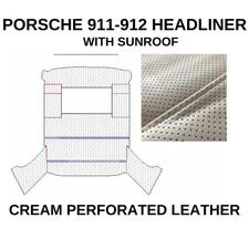 Perforierter Creme Dachhimmel Für Porsche 911 912 mit Schiebedach