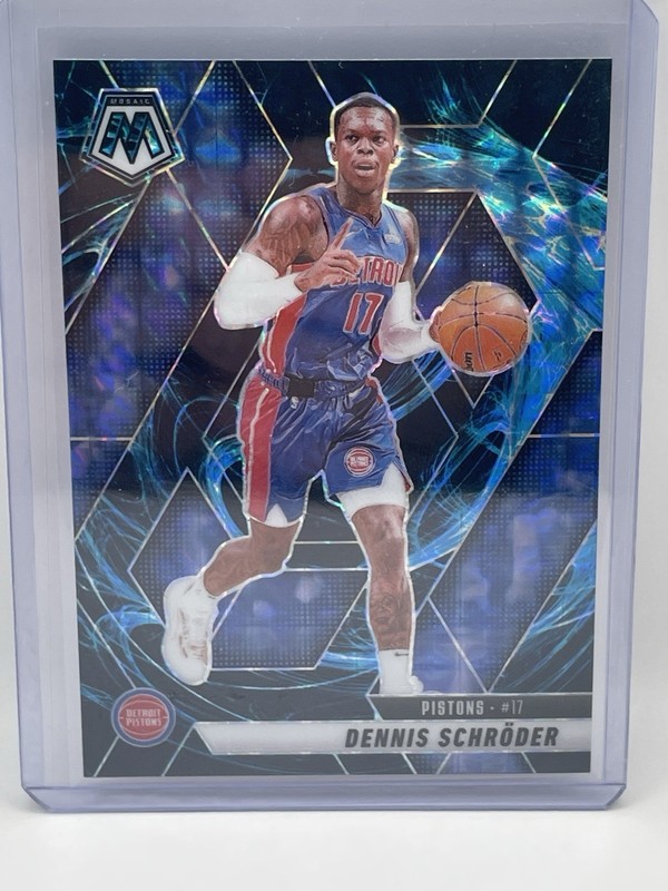2024-25 Panini Mosaic - Dennis Schroder #65 GENESIS MOSAIC PRIZM - Cavs