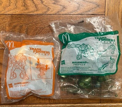 Transformers Figure McDonaldHappy Meal Bumblebee Bulkhead