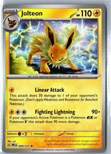 Jolteon (Poke Ball Pattern) Holo - Prismatic Evolutions 029/131 - NM Pokemon