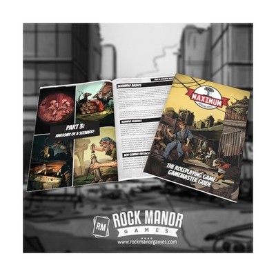 Rock Manor RPG Maximum Apocalypse RPG - Gamemaster Guide EX
