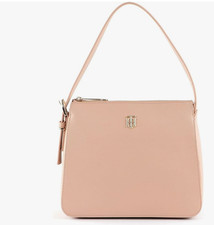 TOMMY HILFIGER Monogram Plaque  SHOULDER BAG