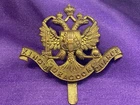 Genuine WW1 The 1st (King's) Dragoon Guards Cap Badge GM w/slider