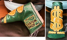 Scotty Cameron Custom shop Cash is King Green enamel for Mid Mallet From Japan