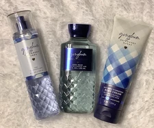 Bath and Body Works GINGHAM BODY CREAM, MIST, BODY WASH VALUED $51.00
