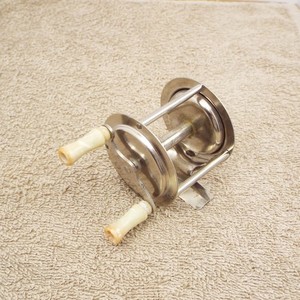 STAMPED STEEL antique fishing reels vintage