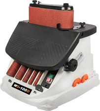 450W Belt & Oscillating Spindle Sander 5 Sleeves for DIY Hobbyists WS-100D