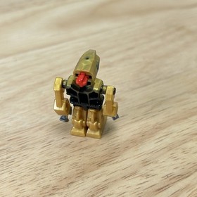 LEGO Meca One pearl gold Devastator Robot Exo Force minifigure 7713 8108 7709