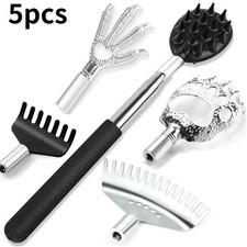 Adjustable Cactus Back Scratcher Massager 2 Spike Sizes PVC Itching Stick