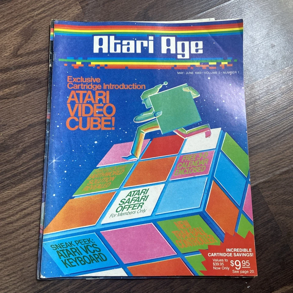 RARE 1982/1983/1984 Lot of 10 Vintage ATARI AGE Vintage Video Gaming Magazines - Image 3 of 4