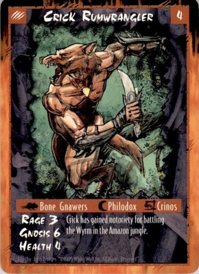 1995 Rage Apocalypse Crick Rumwrangler