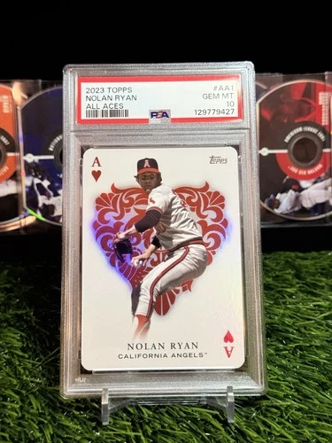 2023 TOPPS ALL ACES #AA51 NOLAN RYAN CARD CALIFORNIA ANGELS PSA 10 GEM MINT
