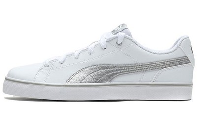 Puma Court Point Vulc V2 White Silver 362946-16