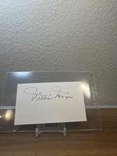 Willie Mays Signed Index Card!!