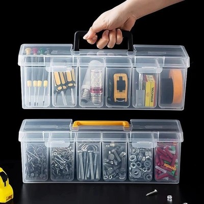1/7pcs Tool Parts Storage Box Set Multi-Compartment Tool Organizer,Sorting Box
