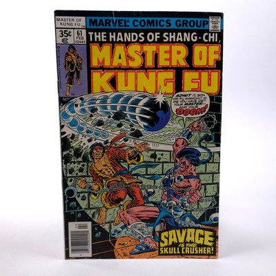 Master of Kung Fu Glass Orchids #61B Marvel Comics 2+ Ship FREE