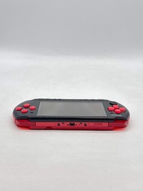 Sony PlayStation Portable PSP-3000 Video Game Handheld Console Black-Red