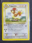 Pokemon TCG Pidgeotto #22 Shadowless Base Set Colorless Rare MP