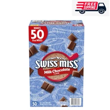 Swiss Miss Milk Chocolate Flavor Hot Cocoa Mix, 1.38 oz. 50-Count
