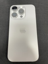iPhone 15 Pro Back Housing Replacement with Small Parts OEM - Black - Grade A