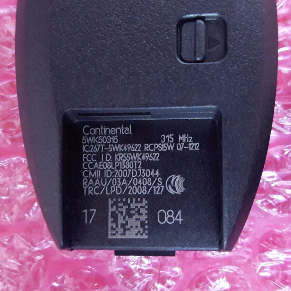 KR55WK49622 - Nuevo OEM Infiniti FX37 QX70 Smart Prox Key 4B escotilla 285E3 - 1CA7A Foto 2 de 3