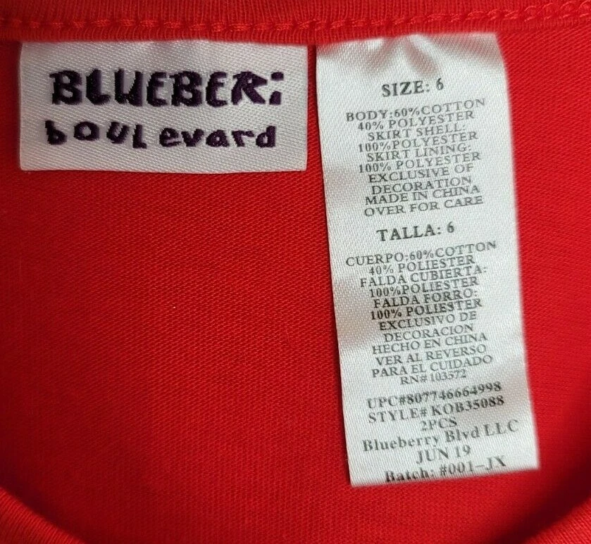 Falda Blueber Boulevard Juvenil 6 Roja Dorada Feliz Fiesta Lluvia Ciervo Lentejuelas Abatible Foto 4 de 4