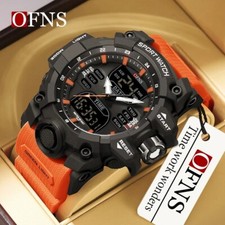 OFNS Outdoor Watches,G-Style 50M Waterproof Alarm,Unisex,Brand new