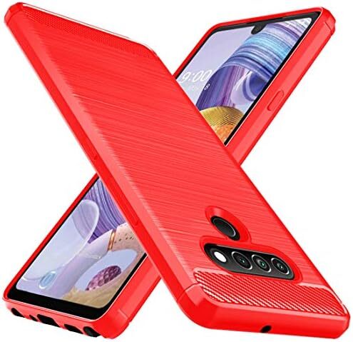 for LG Stylo 6 Case Protective Shock-Absorption Flexible TPU Rubber Cell Phone C