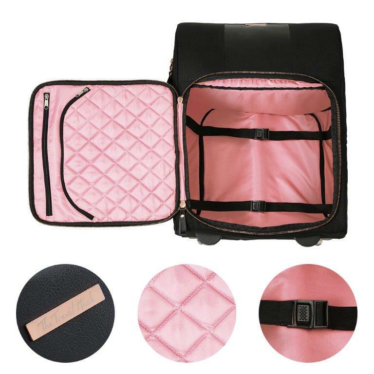 The Travel Hack Womens Ladies Travel Bag Cabin Case Hand Luggage eBay