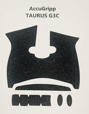 AccuGripp Taurus G3C Textured Rubber Gun Grip Tape Made In USA!