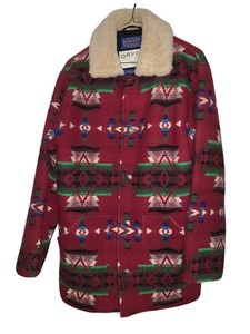 pendleton blanket coat mens