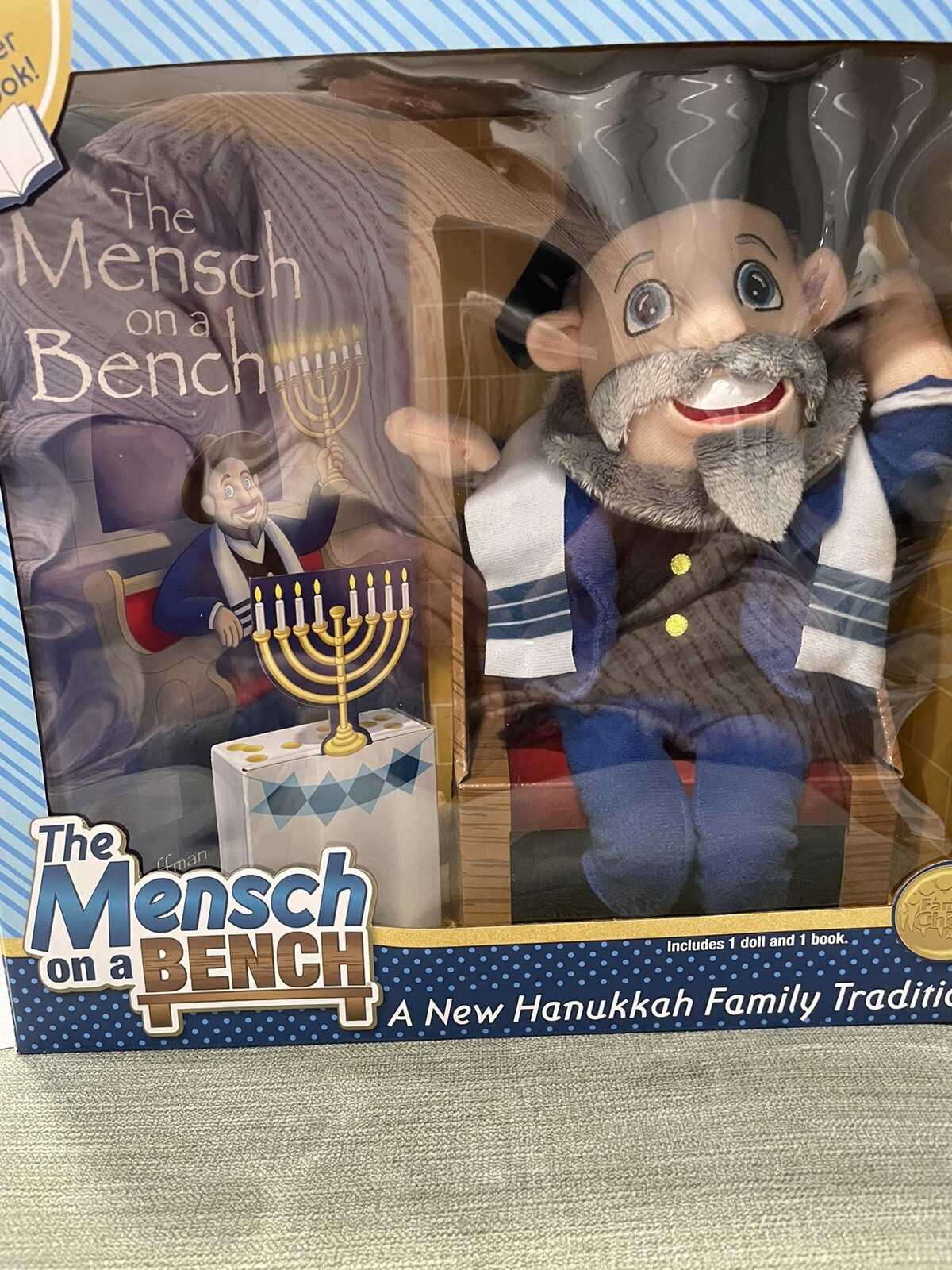 Mensch+on+a+Bench+Talking+Grandma+Doll+-+9962 for sale online | eBay