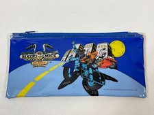 Vintage 1993 Biker Mice from Mars Pencil Pouch School Organizer Morning Cartoon