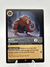 Beast Selfless Protector 172/204 Non Foil Super Rare Disney Lorcana Floodborn