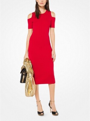 red midi halter dress Mesmerise Halter Maxi Dress Red