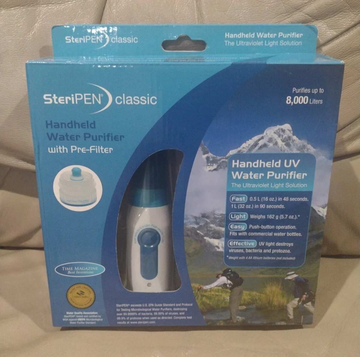 Uv Light Water Purifier Backpacking Shelly Lighting