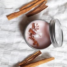 Handmade Cinnamon Scented(Fragrance)  Candles/Pure Cinnamon Extract,Cinnamon Oil