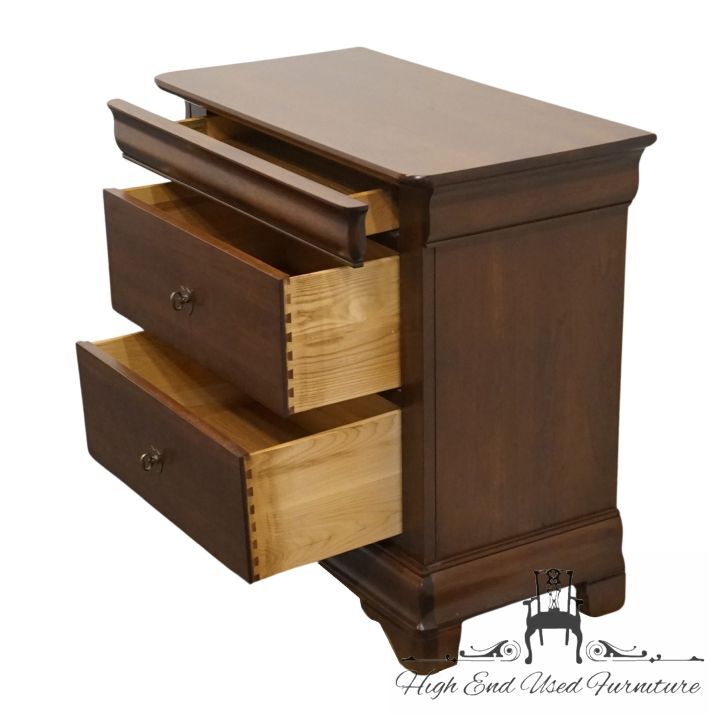 DURHAM FURNITURE Solid Cherry Contemporary Traditional Style 28" Three Drawer...