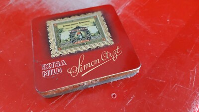 Alte Blechdose Zigarettendose 20 Sultan - Cigarettes Tin Simon Arzt Extra Mild