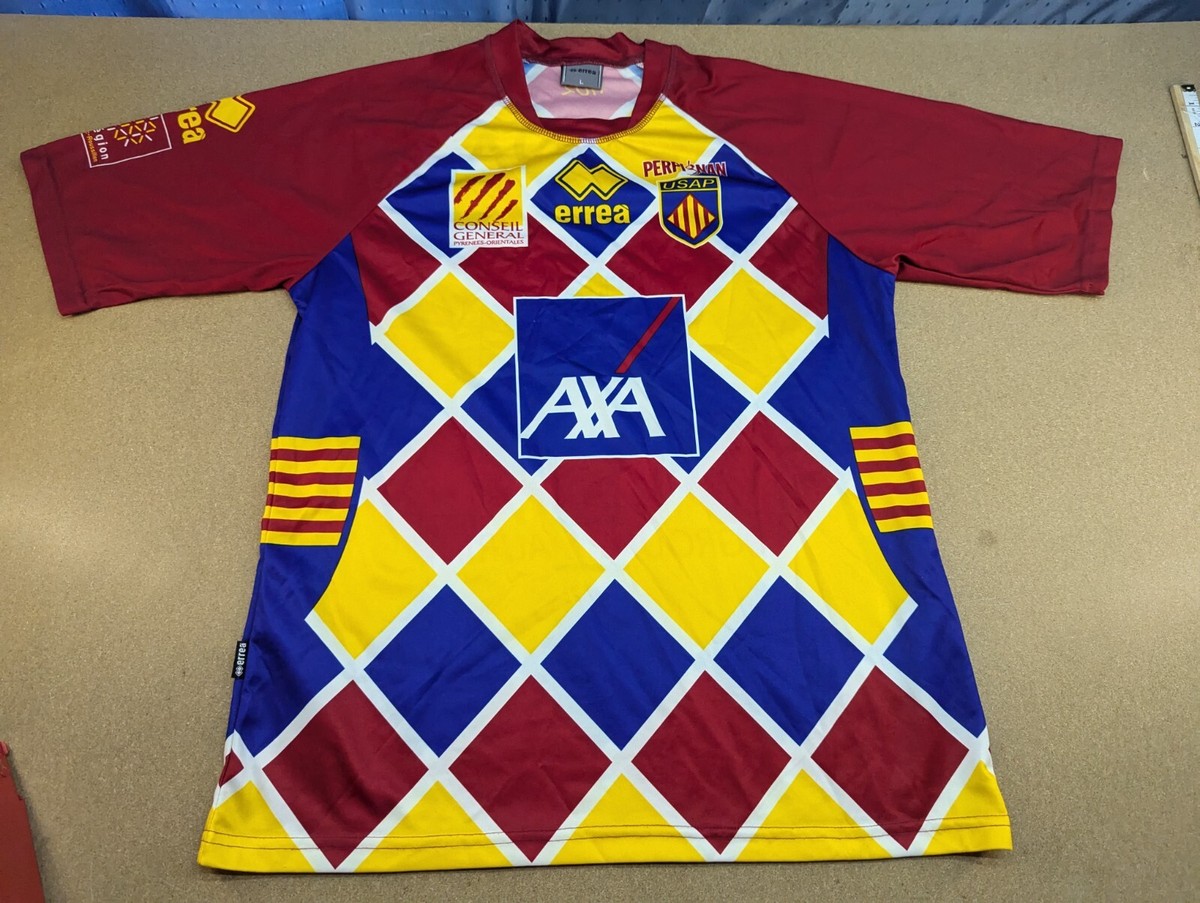 Maillot Rugby Perpignan 2005-2006 Domicile – Puma, Vintage, Occasion