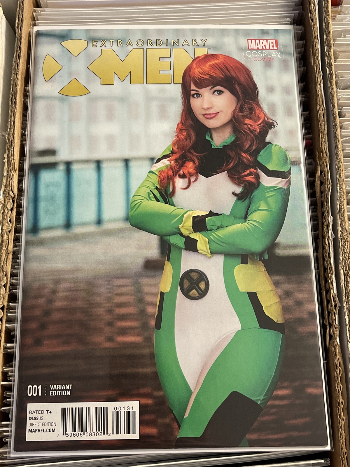 EXTRAORDINARY X-MEN #1 AMANDA LYNNE SHAFER COSPLAY VARIANT ramos lemire  2016 | eBay