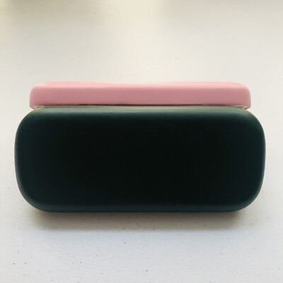 Kate Spade Eyeglasses Case Sunglasses Case Pink Green  display picture 3