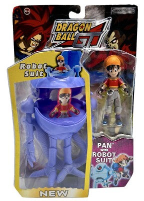 【超希少】ドラゴンボールGTフィギュア メタルリルド Jakks Pacific Dragonball GT Series 3 Pan Robot Suit Action Figure Rare Jakks