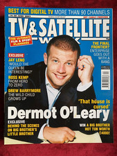 TV & SATELLITE WEEK 14/06/2003 DERMOT O'LEARY Jay Leno Drew Barrymore Enterprise