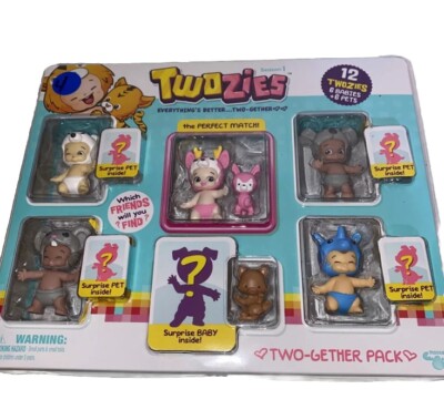 Twozies Season 1 Wave 2 Two-gether 12 Pack -6 Babies & 6 Pets Frog