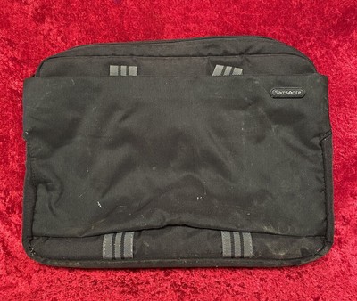 Samsonite Laptoptasche schwarz/grau. SW111