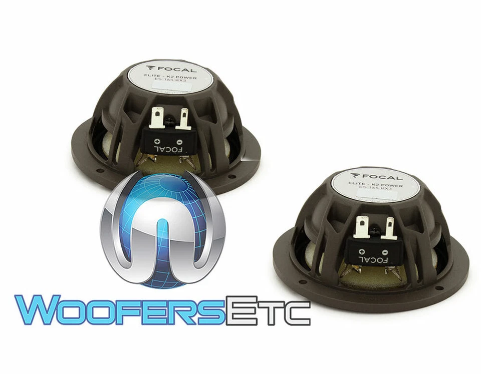 ALTAVOCES FOCAL M/ES165KX3 3" 50W RMS K2 POWER 4 OHM GAMA MEDIA Y PARRILLAS PROTECTORAS Foto 3 de 4