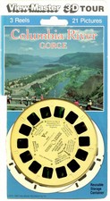 Columbia River Gorge Oregon Washington 3d View-Master 3 Reel Packet