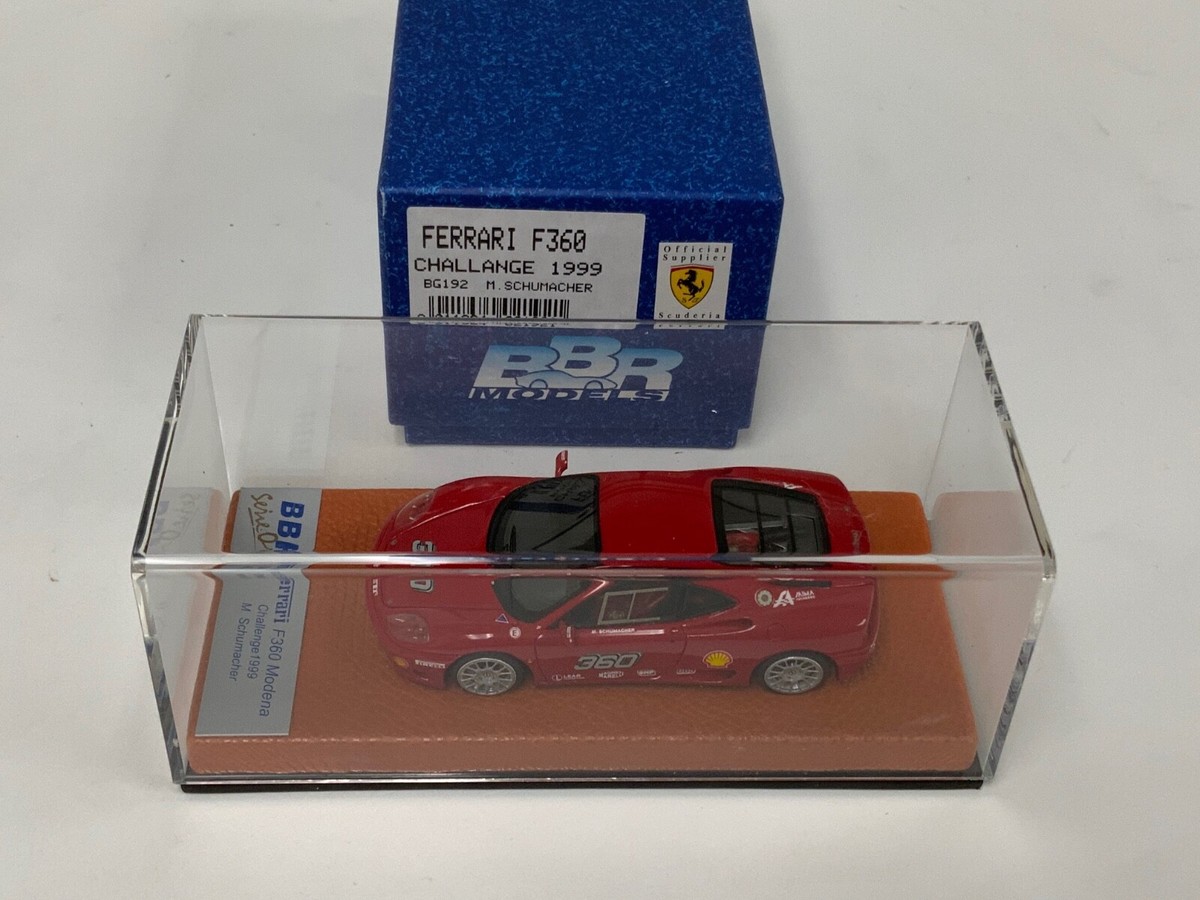 1/43 BBR Ferrari 360 Modena Challenge 1999 M.Schumacher Leather